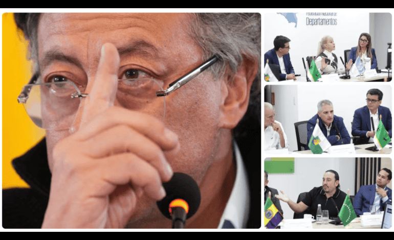 Choque institucional: gobernadores se plantan ante decreto de emergencia económica del Gobierno Petro
