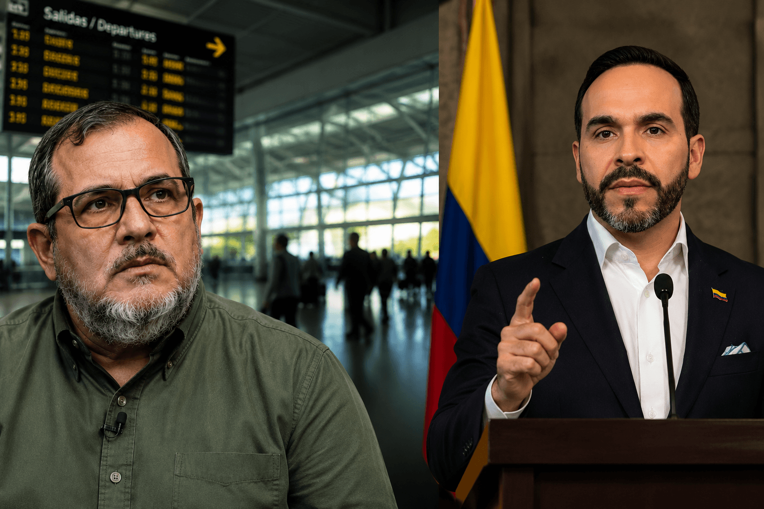 Declaraciones de «Timochenko» abren un nuevo capítulo político en medio del cambio de gobierno