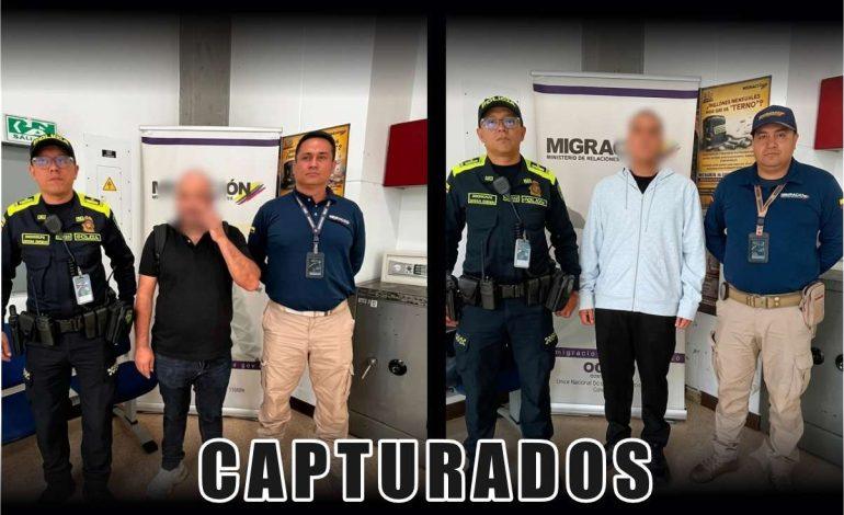 Les cambio el destino en el aeropuerto, tenían cuentas pendientes y órdenes de captura
