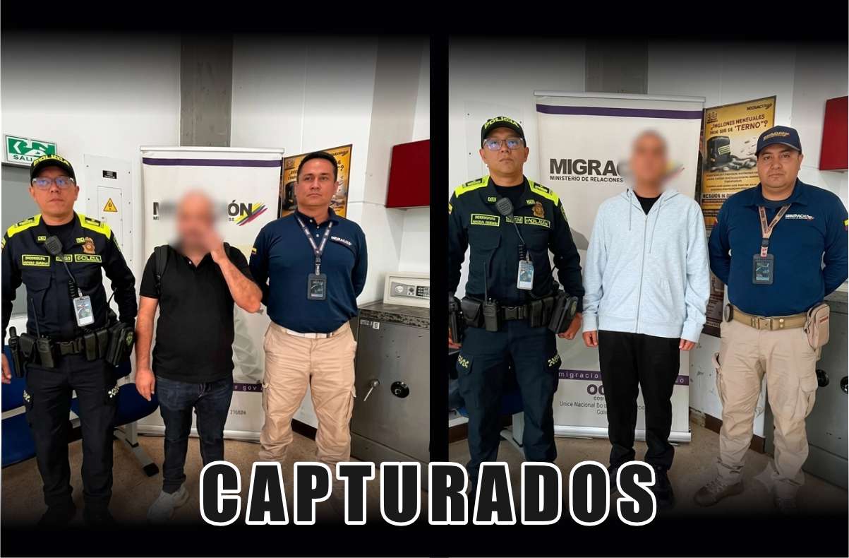 Les cambio el destino en el aeropuerto, tenían cuentas pendientes y órdenes de captura