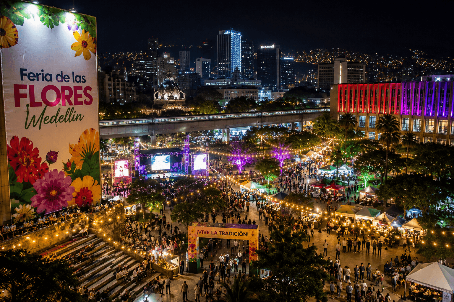 Feria de las Flores 2026 impulsará el turismo y la economía de Medellín con más de 500 actividades