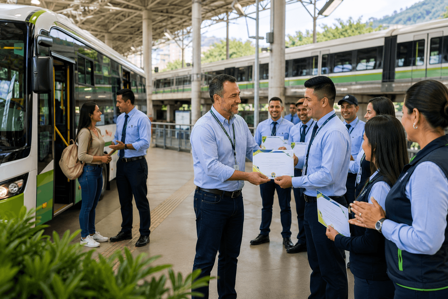 Cultura Metro llega a más empresas de transporte con el programa EnRutados