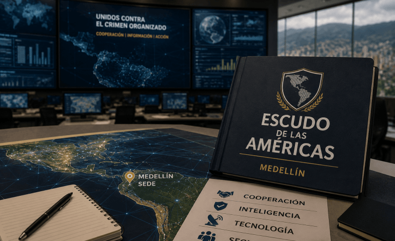 Escudo de las Américas busca convertir a Medellín en un centro de cooperación contra el crimen
