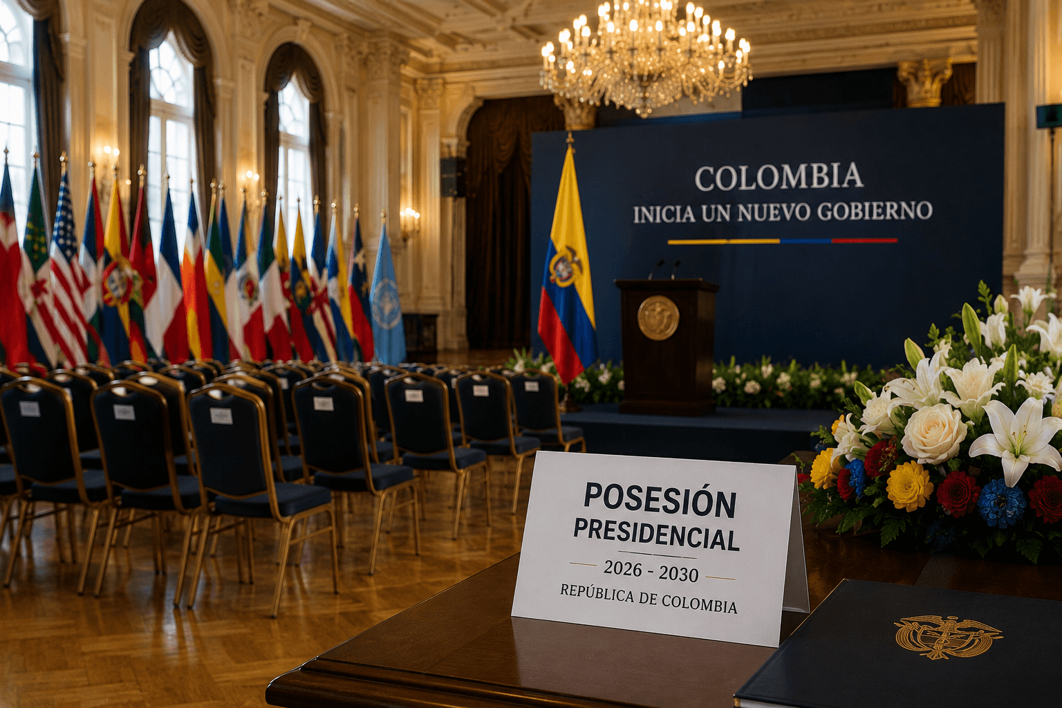 Todo listo para la posesión de Abelardo de la Espriella con invitados de Colombia y el exterior