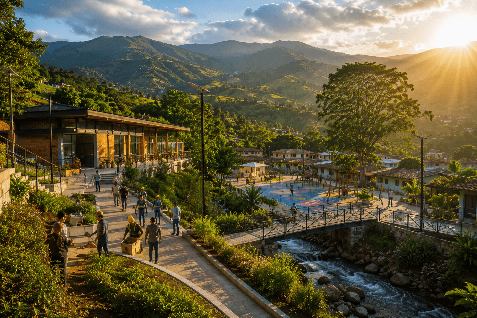 Medellín anuncia millonaria inversión para modernizar cuatro corregimientos con nuevas obras