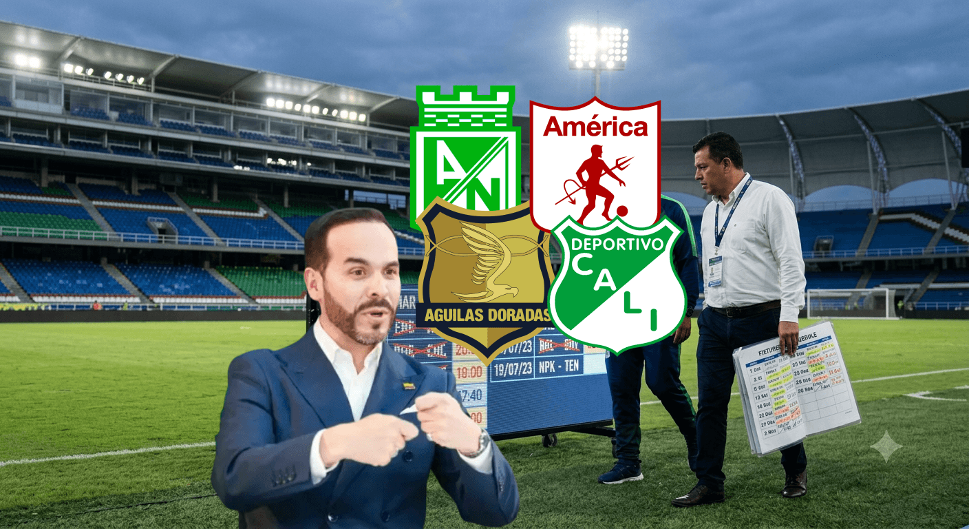 Liga BetPlay tendrá cambios en su calendario por la posesión presidencial de Abelardo De La Espriella