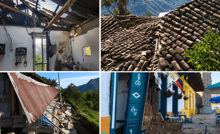 Terremoto en Antioquia: imágenes de los daños en municipios