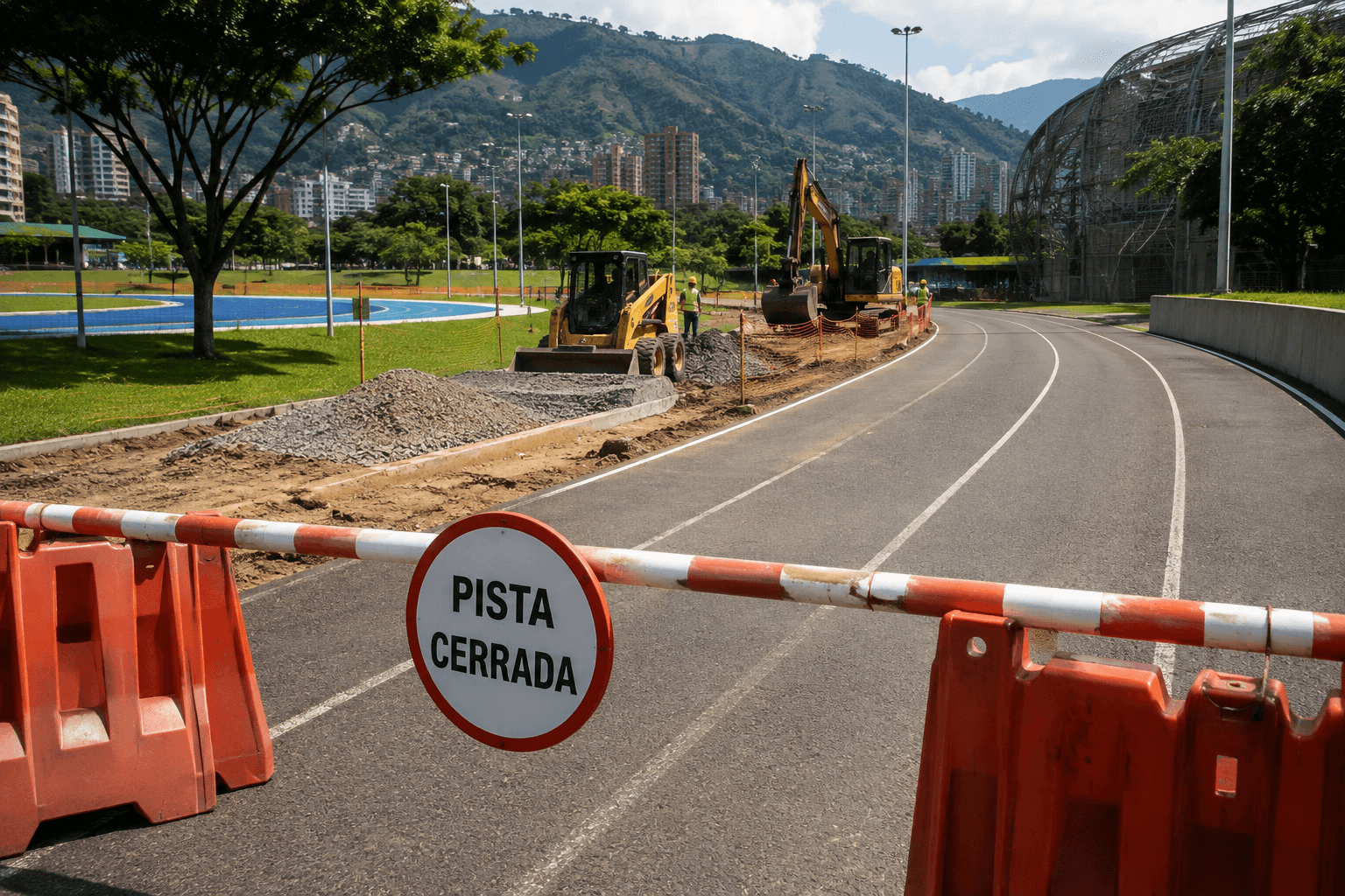 Cierran pista del Juan Pablo II en Medellín: estará cerrada por 40 días