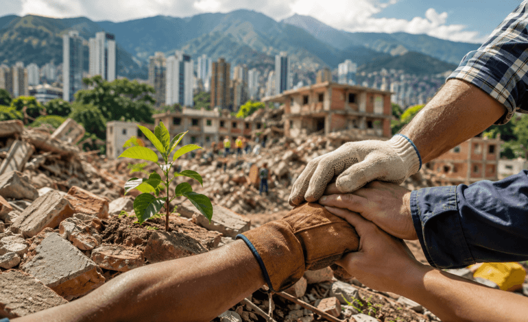 millones para reconstrucción tras el terremoto Donación Proantioquia de $200.000 millones