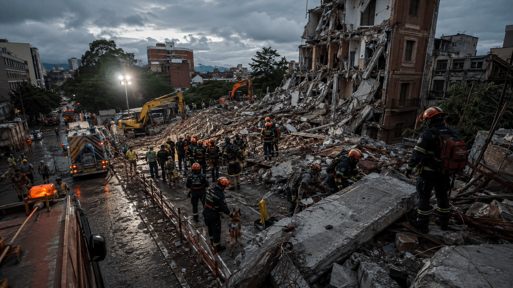 Bomberos de Medellín regresan de misión tras el terremoto