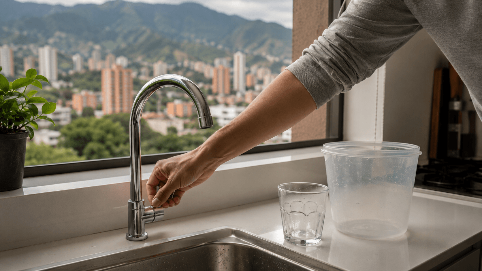 EPM pide ahorrar agua ante bajos caudales en Medellín