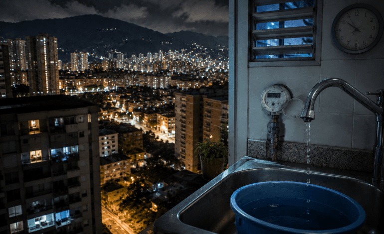 Racionamiento agua Medellín EPM cortes nocturnos desde agosto