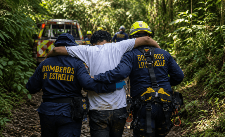 senderistas extraviados en zona rural del Valle de Aburrá