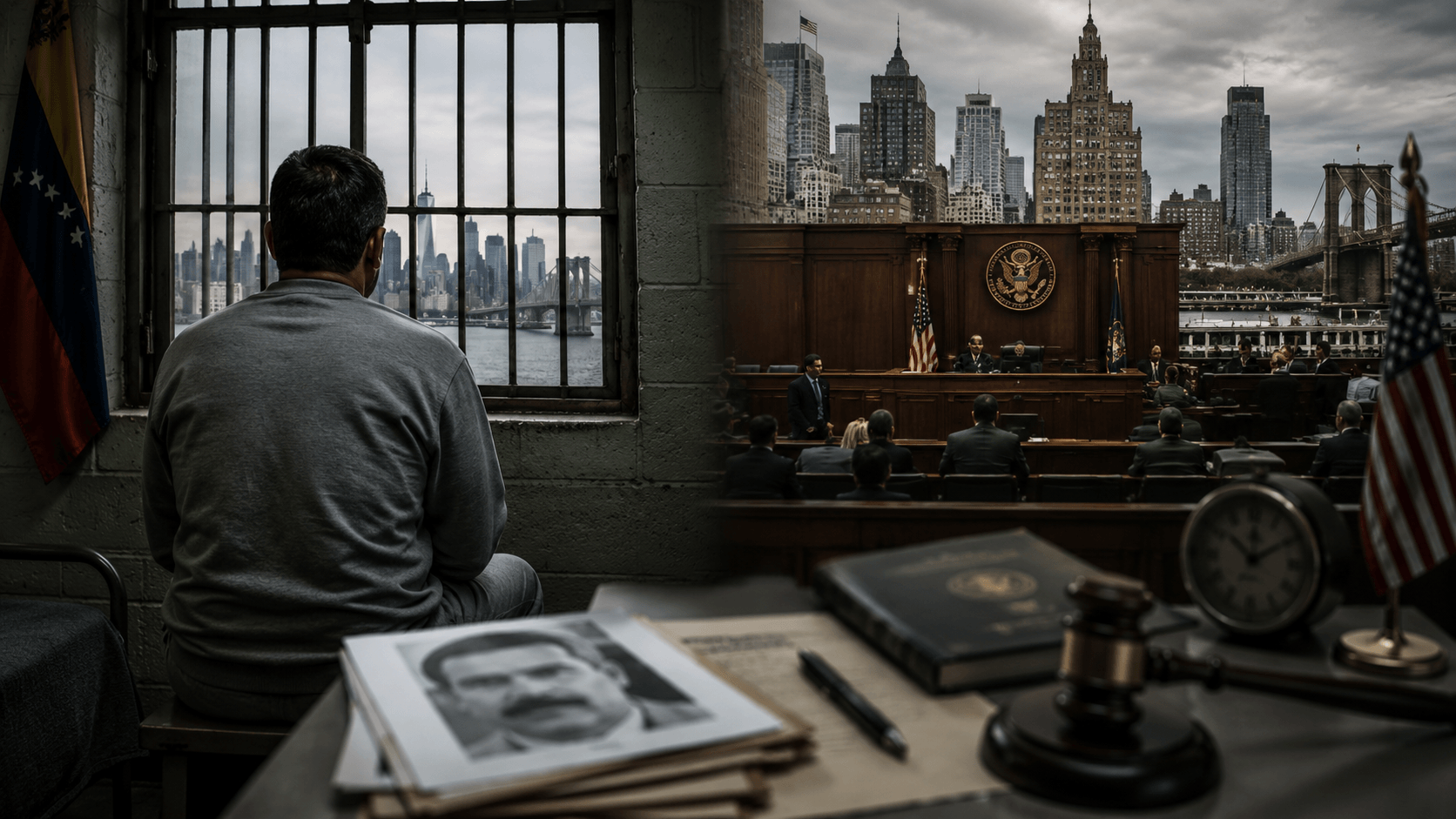 Nicolás Maduro reaparece en fotos desde la cárcel de Nueva York