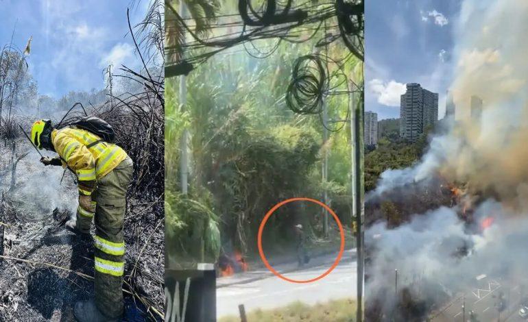 Incendio Las Palmas en Medellín bajo investigación judicial