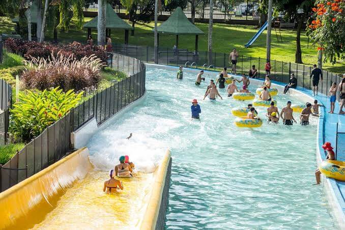 Parque de las Aguas en Barbosa tras emergencia en una piscina
